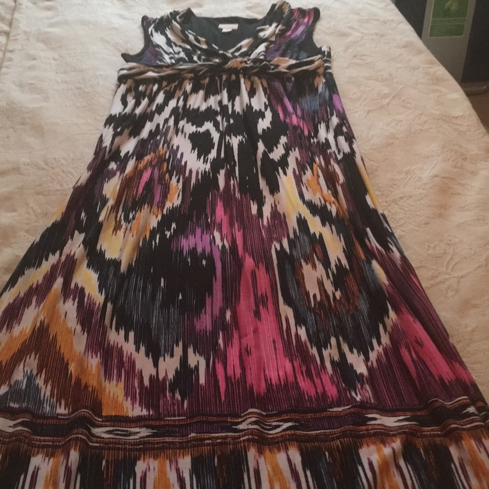 Chico’s sleeveless maxi dress.